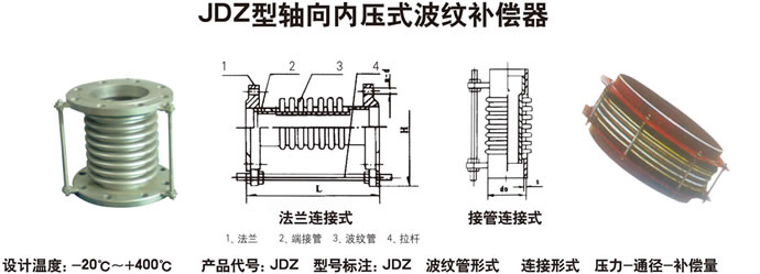 JDZ型轴向内压式波纹补偿器